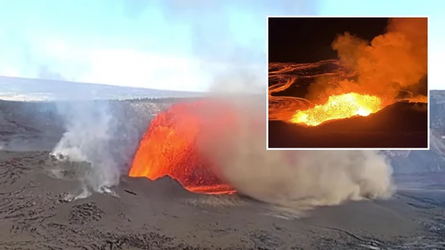 450 Metre Lav Püskürmesi: Kilauea’nın Enerji Seviyesi Rekorda